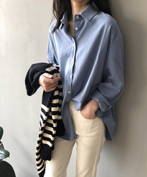 c.u.l | 【c.u.l:w】シンプルコットンカラーシャツ culw156(シャツ/ブラウス)