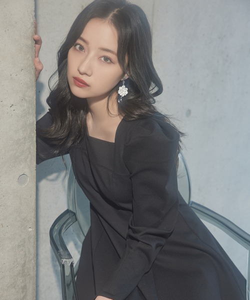 ANDGEEBEE（アンジービー）の「ポンチミニワンピ（ワンピース・レディース・アイボリー/ブラック・MEDIUM）」の19枚目の写真