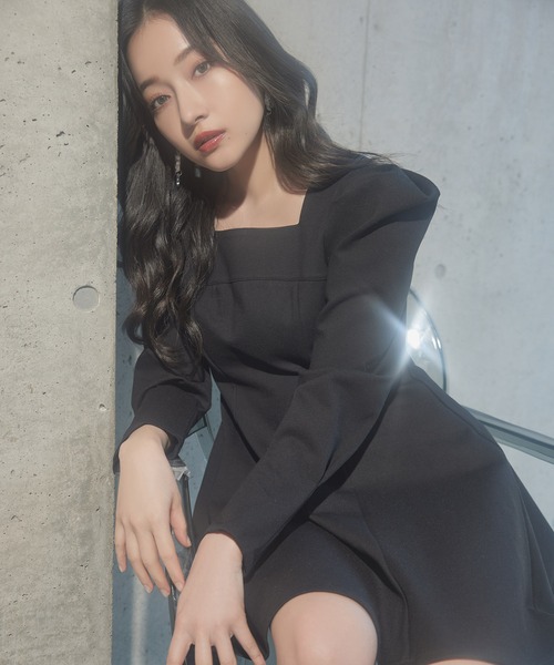 ANDGEEBEE（アンジービー）の「ポンチミニワンピ（ワンピース・レディース・アイボリー/ブラック・MEDIUM）」の20枚目の写真