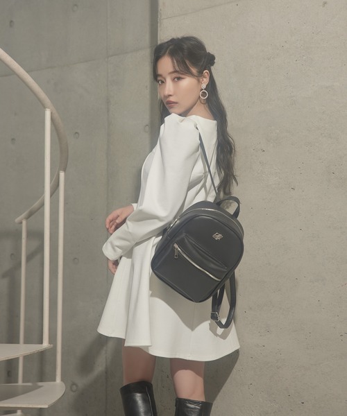 ANDGEEBEE（アンジービー）の「ポンチミニワンピ（ワンピース・レディース・アイボリー/ブラック・MEDIUM）」の8枚目の写真