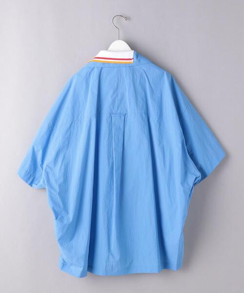 kolor(カラー)の「<kolor(カラー)> ナイロンタフタ シャツ■■■(シャツ/ブラウス・メンズ・ライトブルー・2/1)」の2枚目の写真