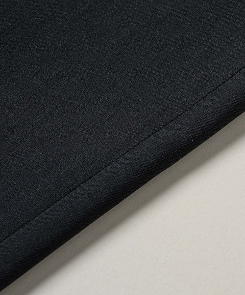 ADAMASTE（アダマスト）の「リネンタッチスリムテーパードスラックス（スラックス・メンズ・ブラック/オフホワイト・SMALL/MEDIUM/LARGE/X-SMALL）」の10枚目の写真