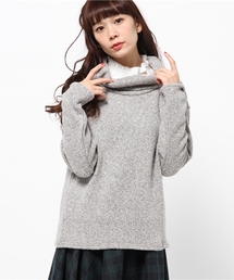 mystic | フリルオフタートル(ニット/セーター)