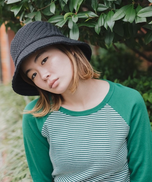 MILLER（ミラー）の「【Miller別注】ラグランボーダーチビT（Tシャツ/カットソー・レディース・ブラック/サックスブルー/グリーン/ブラウン・FREE）」の12枚目の写真