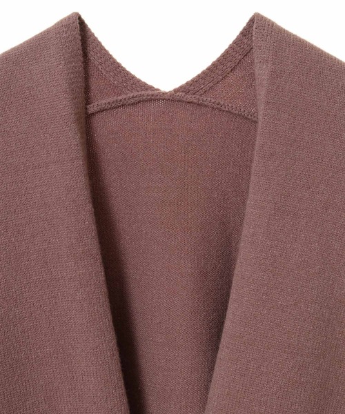 31 Sons de mode（トランテアン　ソン　ドゥ　モード）の「袖ケーブル切替カーディガン（カーディガン/ボレロ・レディース・オフホワイト/サックスブルー/ピンク・36）」の8枚目の写真