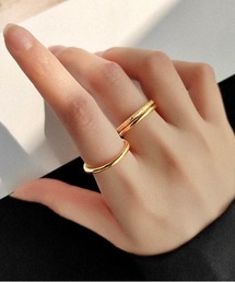 Burner | 【OKUOKU　0909】シンプル　デザインリング　3点セット(リング)