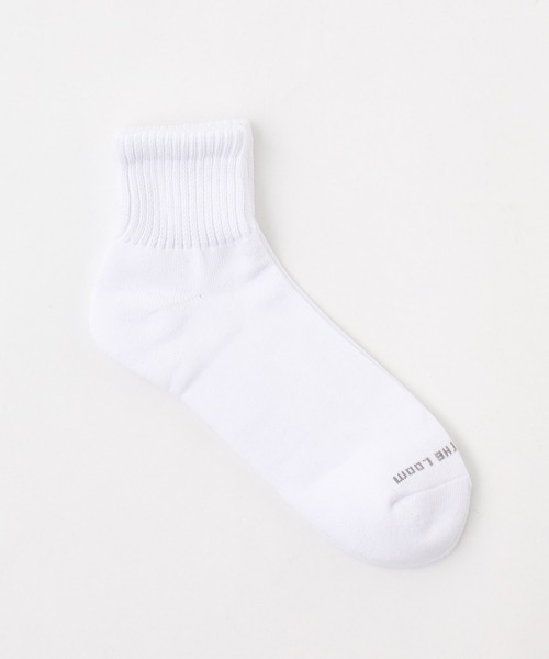 FRUIT OF THE LOOM(フルーツオブザルーム)の「【FRUIT OF THE LOOM】クウォーターソックス / 3PACK SET SOCKS(ソックス/靴下・メンズ・ホワイト系その他/ホワイト/ブラック・FREE)」の6枚目の写真