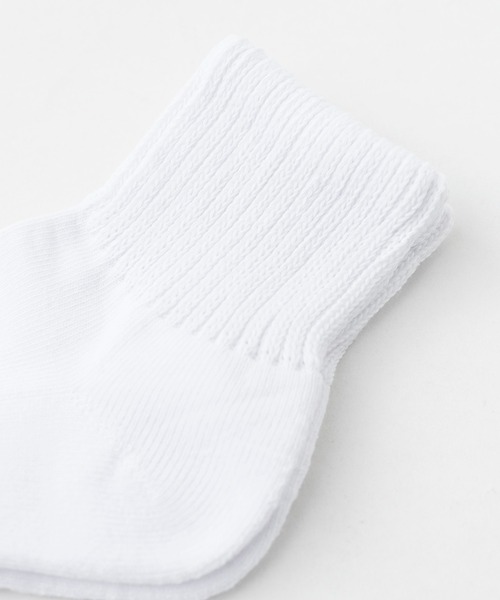FRUIT OF THE LOOM(フルーツオブザルーム)の「【FRUIT OF THE LOOM】クウォーターソックス / 3PACK SET SOCKS(ソックス/靴下・メンズ・ホワイト系その他/ホワイト/ブラック・FREE)」の8枚目の写真