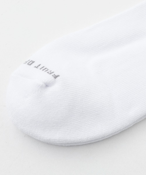 FRUIT OF THE LOOM(フルーツオブザルーム)の「【FRUIT OF THE LOOM】クウォーターソックス / 3PACK SET SOCKS(ソックス/靴下・メンズ・ホワイト系その他/ホワイト/ブラック・FREE)」の20枚目の写真