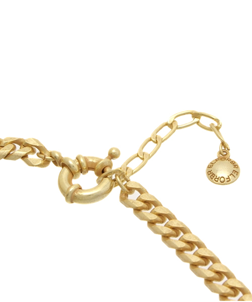 ELFORBR（エルフォーブル）の「チェーンコンビコットンパールネックレス（ネックレス・レディース・ホワイト・FREE）」の4枚目の写真