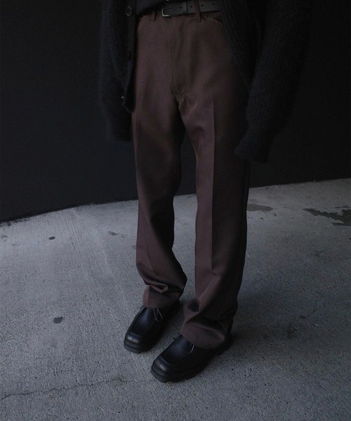 ALLEGE(アレッジ)の「【 ALLEGE 】STA-PREST 5Pocket Slacks(スラックス・メンズ・ブラウン/ブラック・2/3)」の5枚目の写真