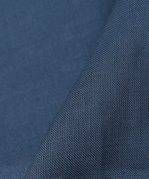 SHIPS（シップス）の「SHIPS:リネン 無地 カラー チーフ（ハンカチ/ハンドタオル・メンズ・ライトブルー/コバルトブルー・ONE SIZE）」の6枚目の写真
