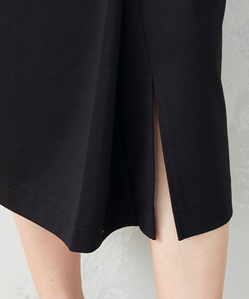 COMME CA MODELS（コムサモデルズ）の「ポンチラップ風　タイトスカート（スカート・レディース・ブラック・SMALL/MEDIUM/LARGE/X-LARGE/X-SMALL）」の7枚目の写真