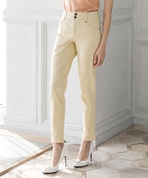 Julia Boutique | ダブルボタンハイウエストスキニーパンツ/22040(その他パンツ)