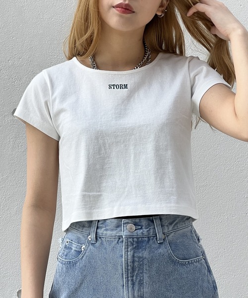 one way（ワンウェイ）の「タイダイショートTシャツ（Tシャツ/カットソー・レディース・ホワイト/ライトブルー/ブラック/ライトグリーン/ライトパープル・FREE）」の2枚目の写真