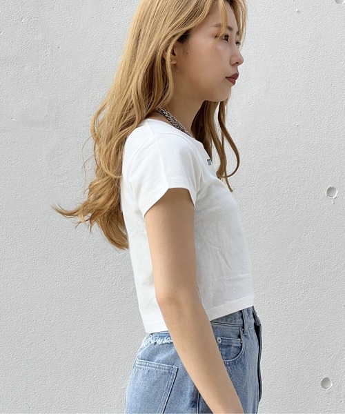 one way（ワンウェイ）の「タイダイショートTシャツ（Tシャツ/カットソー・レディース・ホワイト/ライトブルー/ブラック/ライトグリーン/ライトパープル・FREE）」の15枚目の写真