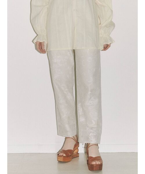 merry jenny(メリージェニー)の「fog lace sheer pants(その他パンツ・レディース・ブラウン/ベージュ・FREE)」の15枚目の写真