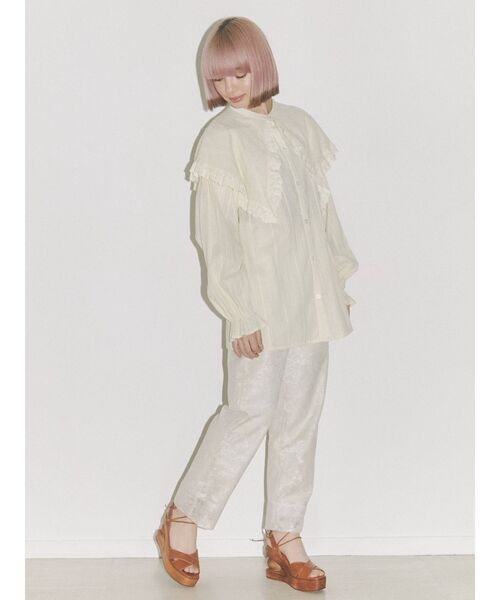 merry jenny(メリージェニー)の「fog lace sheer pants(その他パンツ・レディース・ブラウン/ベージュ・FREE)」の18枚目の写真