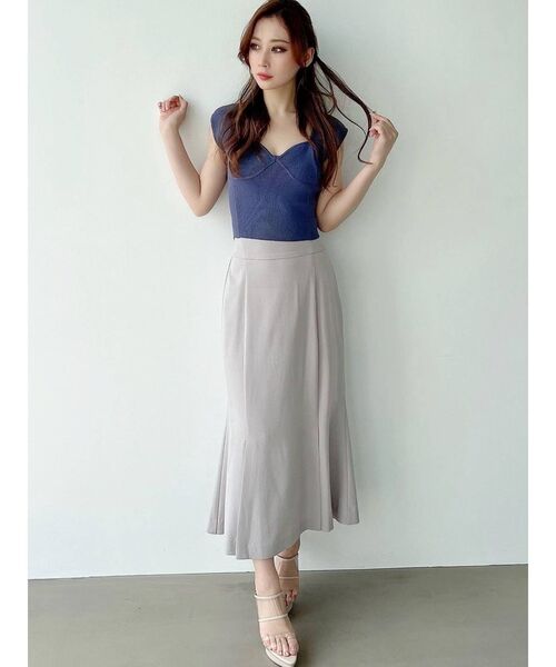 RESEXXY(リゼクシー)の「ダブルスリットマーメイドスカート(スカート・レディース・ブルー/ブラック/その他1/ベージュ・FREE)」の12枚目の写真