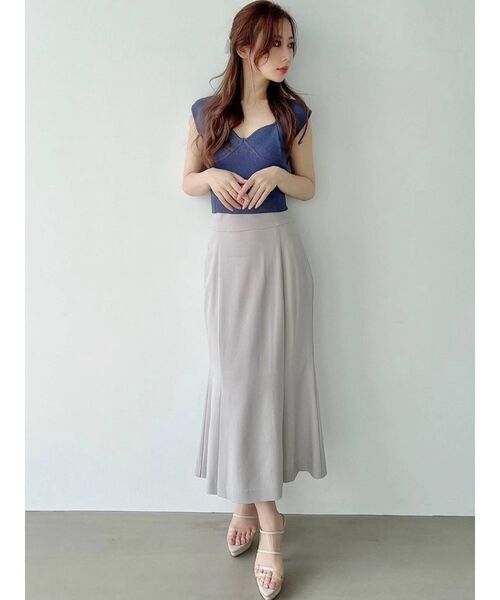 RESEXXY(リゼクシー)の「ダブルスリットマーメイドスカート(スカート・レディース・ブルー/ブラック/その他1/ベージュ・FREE)」の13枚目の写真