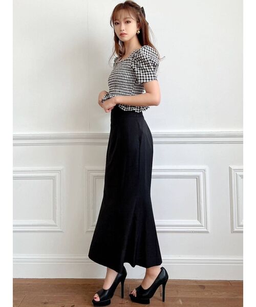 RESEXXY(リゼクシー)の「ダブルスリットマーメイドスカート(スカート・レディース・ブルー/ブラック/その他1/ベージュ・FREE)」の17枚目の写真