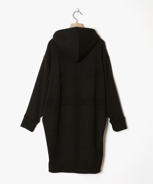 BEDSIDEDRAMA(ベットサイドドラマ)の「bedsidedrama/ベッドサイドドラマ/Trench parka one-pice(ワンピース・レディース・ブラック/グレー・1/2)」の3枚目の写真