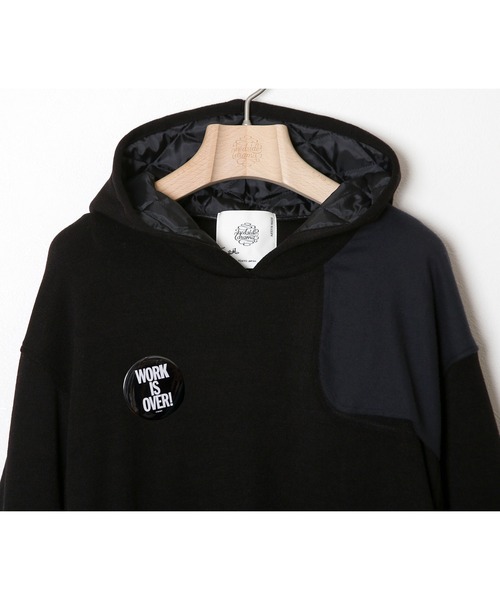 BEDSIDEDRAMA(ベットサイドドラマ)の「bedsidedrama/ベッドサイドドラマ/Trench parka one-pice(ワンピース・レディース・ブラック/グレー・1/2)」の5枚目の写真