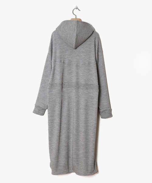 BEDSIDEDRAMA(ベットサイドドラマ)の「bedsidedrama/ベッドサイドドラマ/Trench parka one-pice(ワンピース・レディース・ブラック/グレー・1/2)」の8枚目の写真