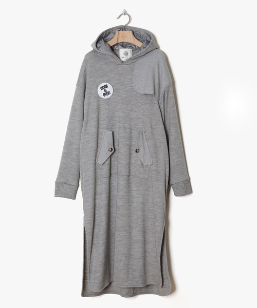 BEDSIDEDRAMA(ベットサイドドラマ)の「bedsidedrama/ベッドサイドドラマ/Trench parka one-pice(ワンピース・レディース・ブラック/グレー・1/2)」の17枚目の写真