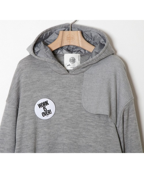 BEDSIDEDRAMA(ベットサイドドラマ)の「bedsidedrama/ベッドサイドドラマ/Trench parka one-pice(ワンピース・レディース・ブラック/グレー・1/2)」の13枚目の写真