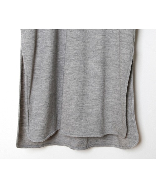 BEDSIDEDRAMA(ベットサイドドラマ)の「bedsidedrama/ベッドサイドドラマ/Trench parka one-pice(ワンピース・レディース・ブラック/グレー・1/2)」の6枚目の写真