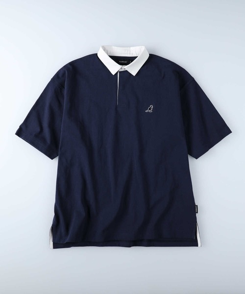 KANGOL（カンゴール）の「【KANGOL】ラガーTシャツ（Tシャツ