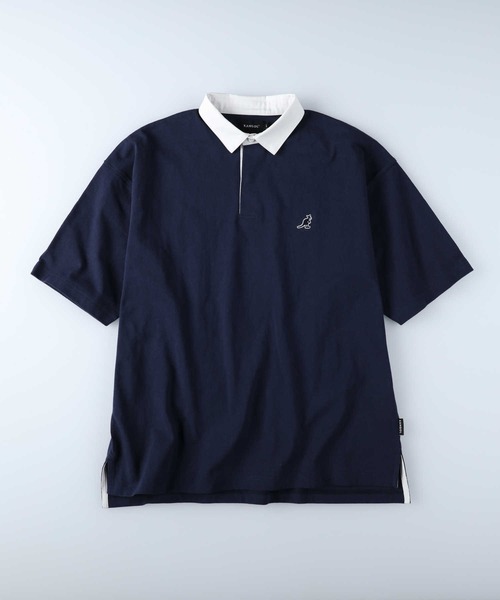 セール】【KANGOL】ラガーTシャツ（Tシャツ/カットソー