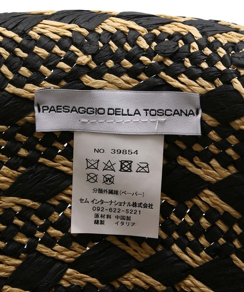 新品 PAESAGGIO DELLA TOSCANA 中折れハット イタリア製 JOURNAL STANDARD（ジャーナルスタンダード）の「【PAESAGGIO
