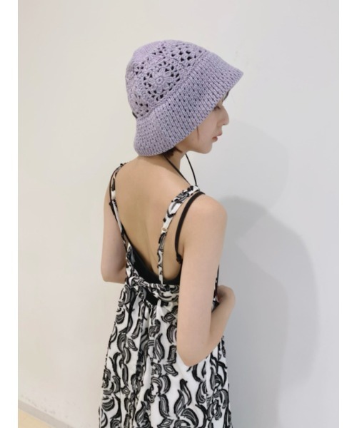 【美品】LILY BROWN ジャガードボリュームワンピース サイズ1 LILY BROWN（リリーブラウン）の「ジャガードボリューム