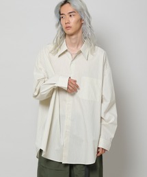 VIVASTUDIO | 【UNISEX】vivastudio/OVERFITストライプシャツ 2277070(シャツ/ブラウス)