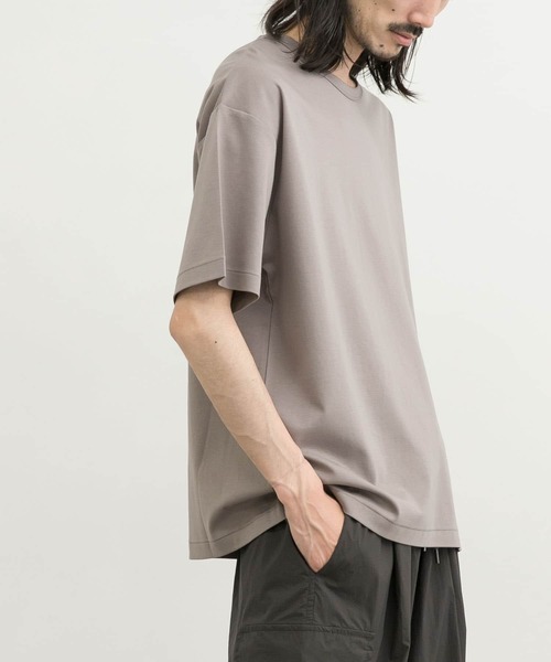 URBAN RESEARCH(アーバンリサーチ)の「シルケットポンチTシャツ(Tシャツ/カットソー・メンズ・ホワイト/ブラック/グレー系その他/ブラウン系その他/グリーン系その他/ネイビー/ブルー系その他/オレンジ系その他/ベージュ/レッド系その他・SMALL/MEDIUM/LARGE/X-LARGE)」の6枚目の写真