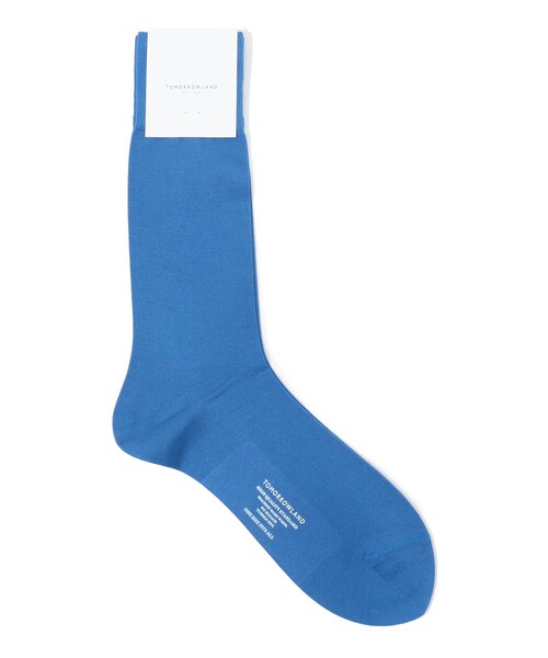TOMORROWLAND （トゥモローランド）の「TOMORROWLAND シルクナイロン ソリッドソックス（ソックス/靴下・メンズ・ホワイト/ライトブルー/ピンク/オレンジ/グリーン/バイオレット/ブラック/ブラウン/イエロー/ライトグリーン/マジェンタ/ダークパープル・FREE）」の6枚目の写真