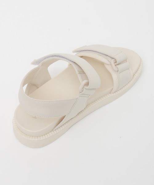 Honeys（ハニーズ）の「スポーツサンダル（サンダル・レディース・ブラック/ベージュ/アイボリー・M/L/LL/S）」の4枚目の写真