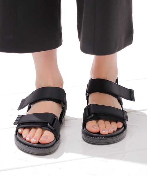 Honeys（ハニーズ）の「スポーツサンダル（サンダル・レディース・ブラック/ベージュ/アイボリー・M/L/LL/S）」の9枚目の写真