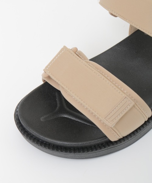 Honeys（ハニーズ）の「スポーツサンダル（サンダル・レディース・ブラック/ベージュ/アイボリー・M/L/LL/S）」の16枚目の写真