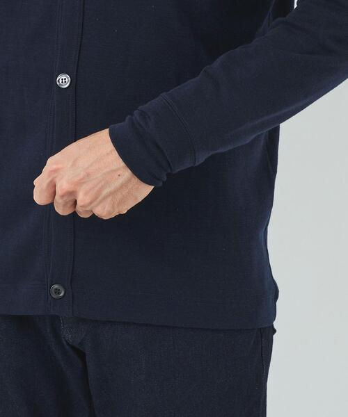 gicipi(ジチピ)の「【別注】<gicipi> W/S V カーディガン(カーディガン/ボレロ・メンズ・ブラック/ネイビー・M/L)」の7枚目の写真