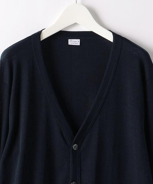 gicipi(ジチピ)の「【別注】<gicipi> W/S V カーディガン(カーディガン/ボレロ・メンズ・ブラック/ネイビー・M/L)」の14枚目の写真