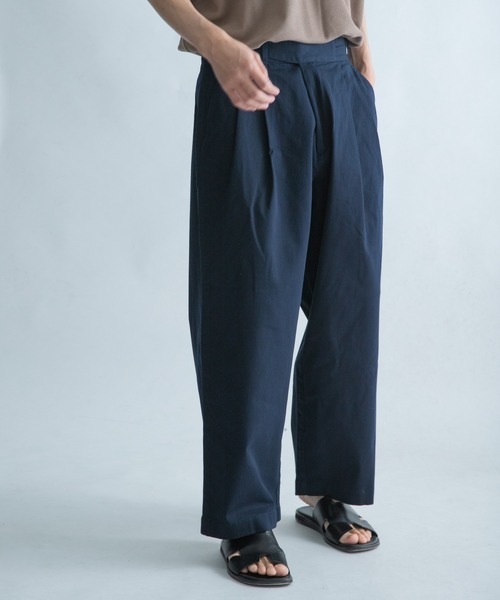 FORK&SPOON(フォークアンドスプーン)の「FORK&SPOON グルカパンツ(その他パンツ・メンズ・ベージュ/ネイビー・5/4)」の3枚目の写真