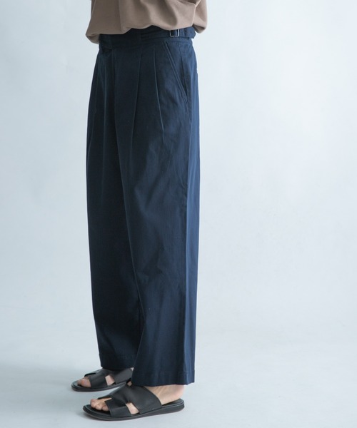 FORK&SPOON(フォークアンドスプーン)の「FORK&SPOON グルカパンツ(その他パンツ・メンズ・ベージュ/ネイビー・5/4)」の4枚目の写真