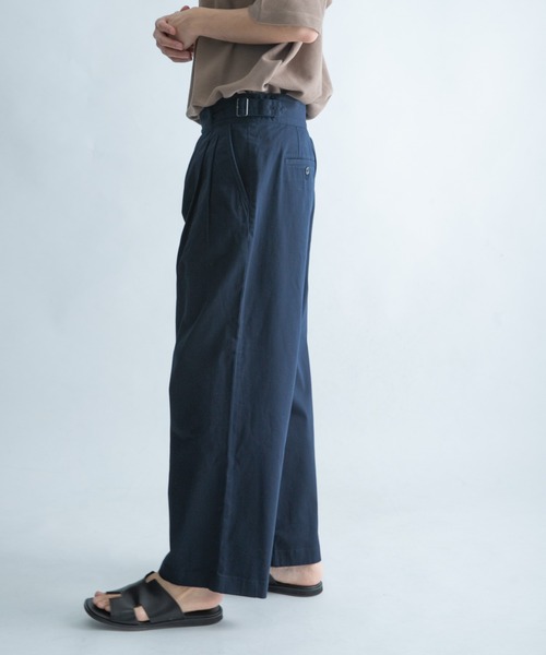 FORK&SPOON(フォークアンドスプーン)の「FORK&SPOON グルカパンツ(その他パンツ・メンズ・ベージュ/ネイビー・5/4)」の6枚目の写真