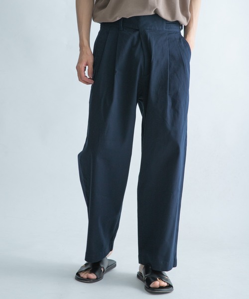 FORK&SPOON(フォークアンドスプーン)の「FORK&SPOON グルカパンツ(その他パンツ・メンズ・ベージュ/ネイビー・5/4)」の10枚目の写真