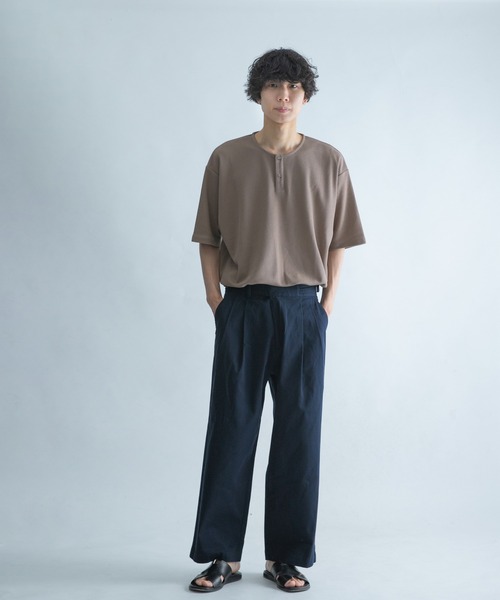 FORK&SPOON(フォークアンドスプーン)の「FORK&SPOON グルカパンツ(その他パンツ・メンズ・ベージュ/ネイビー・5/4)」の11枚目の写真