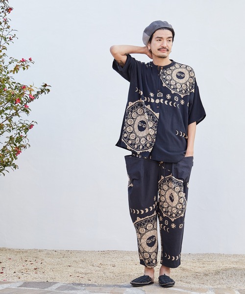 チャイハネ(チャイハネ)の「【チャイハネ】パチナベレー(ハンチング/ベレー帽・レディース・ホワイト/ブラック/マスタード・FREE)」の16枚目の写真