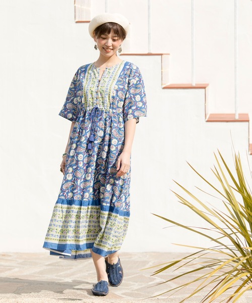 チャイハネ(チャイハネ)の「【チャイハネ】パチナベレー(ハンチング/ベレー帽・レディース・ホワイト/ブラック/マスタード・FREE)」の10枚目の写真